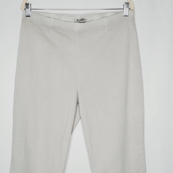 Nic + Zoe All Day Garment Dyed Pants Size 16 Pull-on Flat Front Stretch Slim Fit - Picture 3 of 16